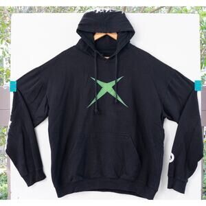 2021 XBOX 20TH ANNIVERSARY HOODIE Black and Green SIZE XL
